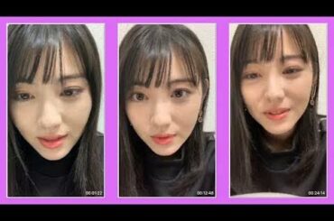 浜辺美波 さん 新番組はじまる直前の時々荒ぶるインスタライブ 20201009 Instagram Live Minami Hamabe　タリオ-復讐代行の2人-♥ Must Watch