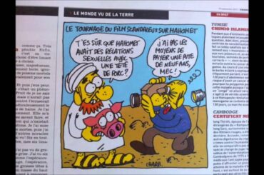 【フランス銃撃事件】 犯人を激怒させた、風刺画がひどすぎる