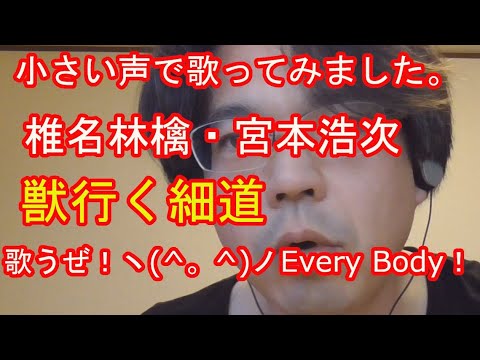 獣行く細道 / 椎名林檎・宮本浩次　小さい声で歌ってみました。歌うぜ！ヽ(^。^)ノEvery Body！