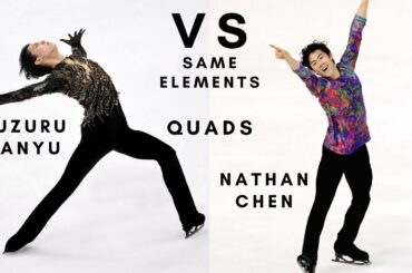 Yuzuru HANYU vs Nathan CHEN: Quads | 羽生 結 弦 ネイサン チェン