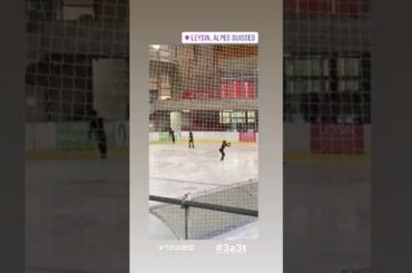 紀平梨花　Rika Kihira 3Axel3toeloop  practice