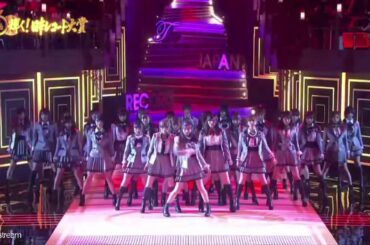 181213 AKB48 - Teacher Teacher live on Japan Record Awards