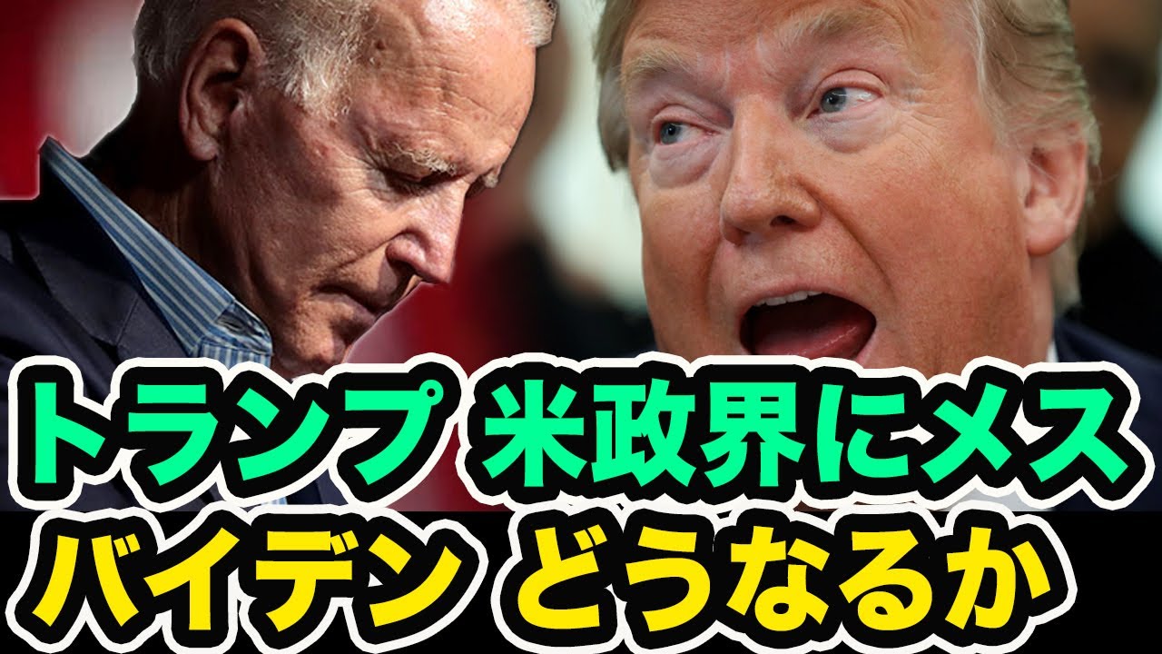 トランプ氏は腐敗した米政界にメス、バイデン一家から着手?左派猛反発 トランプ氏は腐敗した米政界にメス、バイデン一家から着手?左派猛反発