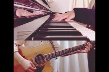 欅坂46メドレー(二人セゾン〜サイレントマジョリティー)   ピアノandギター　コラボでカバー