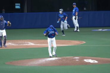 2020/10/22 ドラゴンズ勝利の瞬間、大野雄大最高のガッツポーズ！！【6度目完封/10勝/45イニング連続無失点】