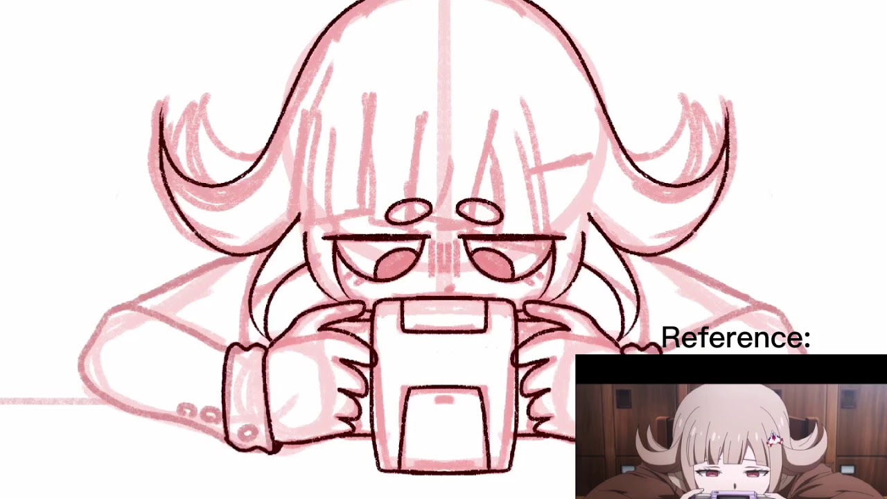 Chiaki Nanami Speedpaint🎮///Danganronpa