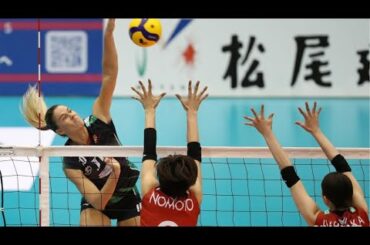 2020/21 Japan V.League Division1 Best Attackers as of October 24, 2020 (Women)