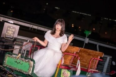 ✅  女優の桜井日奈子が、24日に開始した「大井競馬場」（東京・勝島）のイルミネーションイベント「東京メガイルミ2020-2021」点灯式に登場。色鮮やかなライティングに見とれながら「やっぱり、カップ