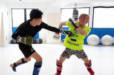 【朝倉未来】これはスゴいコラボすぎる！天心のスピードと未来さんの距離感…軽いスパーでみれただけで、神回！