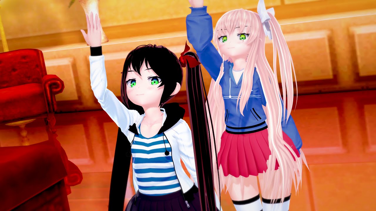 「Yuki & Nanami」 Gokuraku Jodo 「MMD 4K 60fps」 「Yuki & Nanami」 Gokuraku Jodo 「MMD 4K 60fps」