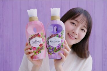 レノアハピネス ナチュラルシリーズ　クラフトマンシップ　ラベンダー&フローラルガーデンの香り　３０秒　吉岡里帆