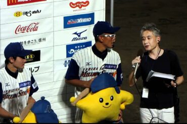 2010/08/21　石川対新潟　＠弁慶　ヒーローインタビュー