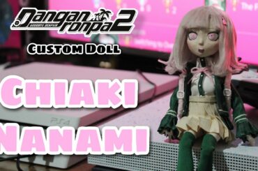 CHIAKI NANAMI | Danganronpa 2 custom | OOAK doll Repaint