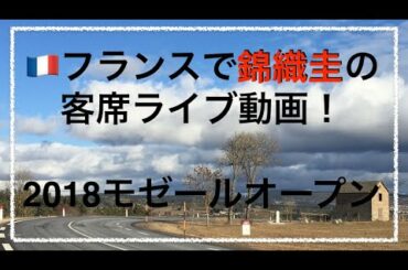2018 Moselle Open 錦織圭選手　出場試合を応援！客席ライブ目線でお届け！密着カメラでフォームのスロー映像つき！