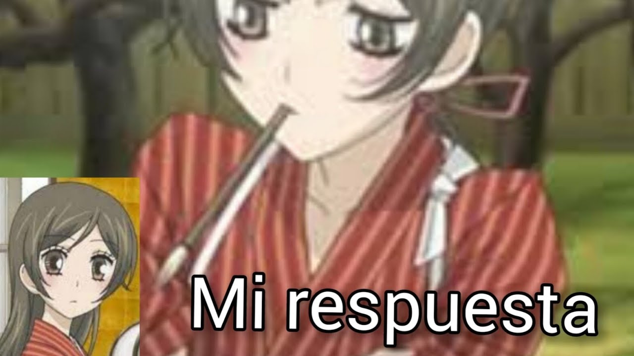 Mi respuesta... versión Nanami y Tomoe