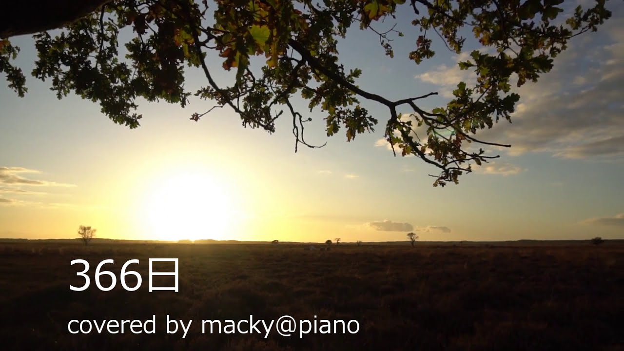 Vocal & Piano,cover【366日(366 Days) 】HY、仲宗根泉、上白石萌歌、ピアノ弾き語り Vocal & Piano,cover【366日(366 Days) 】HY、仲宗根泉、上白石萌歌、ピアノ弾き語り