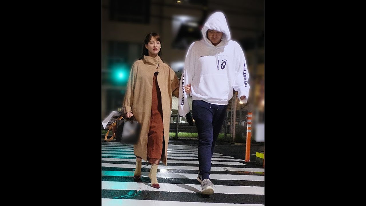 菅野智之＆野崎萌香　2ショット写真　（Friday 巨人　高良健吾　モデル