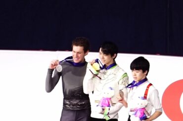 2020 四大陸選手権　羽生結弦　授賞式　4CC yuzuruhanyu