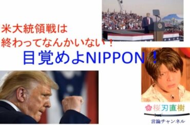 目覚めよNIPPON！米大統領選は終わってなんかいない！【🌸桜刃直樹　言論チャンネル】