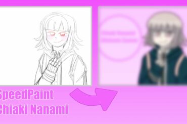 Chiaki Nanami | SpeedPaint [danganronpa v2]