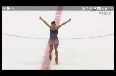 川畑知愛　Tomoe Kawabata 東日本選手権　SP