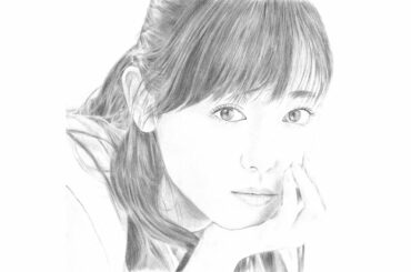 【鉛筆画】福原遥さん描いてみた【まいんちゃん】