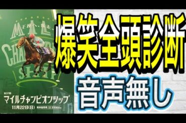 マイルチャンピオンシップ 2020 爆笑全頭診断