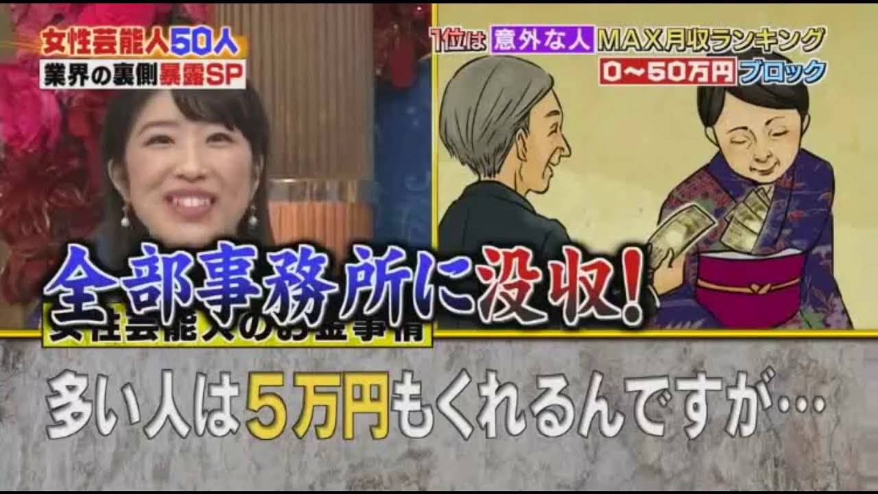 良かれと思って! #117 芸能界の(秘)ウラ事情を女芸能人50人が暴露最高月収…CMギャラ…ヤラセ…整形…盗撮…夜の営業…実名告白も