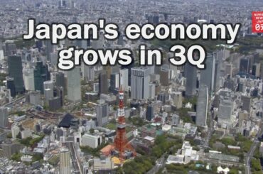 Japan’s economy grows in July-September quarter