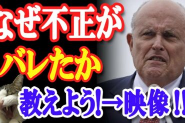 【映像あり】→米大統領選「なぜ不正がバレたか教えよう！」と言うジュリアーニ元NY市長とトランプ氏大逆転のシナリオ！【日出づる国TV】