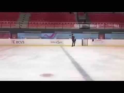 紀平梨花 Rika Kihira 4S practice 紀平梨花 Rika Kihira 4S practice