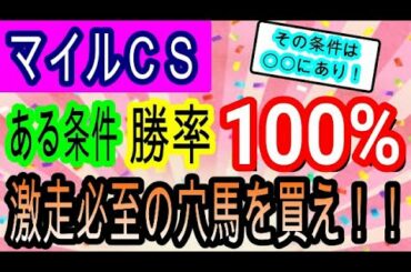 【競馬予想】マイルチャンピオンシップ2020　条件完璧！！　グランアレグリア　サリオスに並ぶ隠れた実力を持つ馬とは・・・