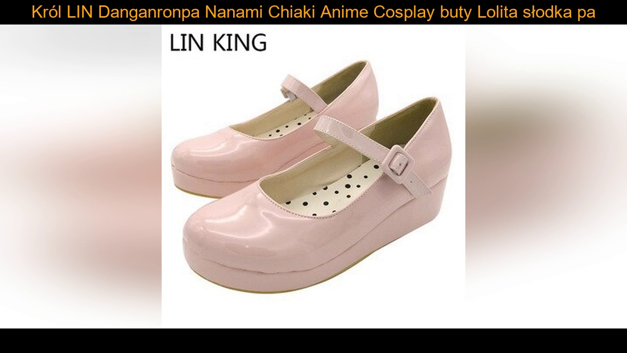 ⚡️ Król LIN Danganronpa Nanami Chiaki Anime Cosplay buty Lolita słodka pani buty na koturnie okrągł
