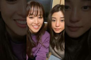 岡副麻希 鷲見玲奈インスタライブ2020 11 18　②