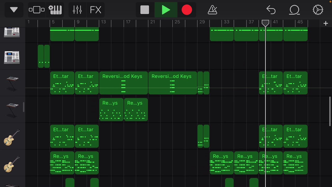 米津玄師-PLACEBO+野田洋次郎をGarageBand(スマホ)で作ってみた 米津玄師-PLACEBO+野田洋次郎をGarageBand(スマホ)で作ってみた