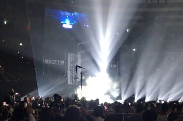 RIZIN25 朝倉未来入場シーン