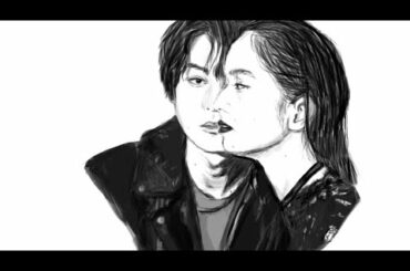 【素人模写】菅田将暉　小松菜奈