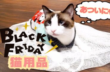 【Black Friday cat products 2020】猫にブラックフライデーで買物したにゃ