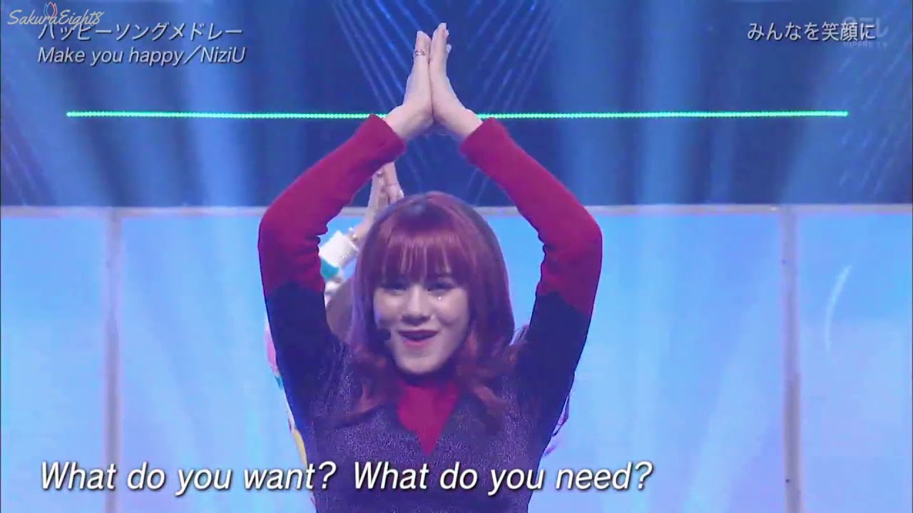 [Best Artist] Niziu [Make You Happy] Live TV ベストアーティスト2020