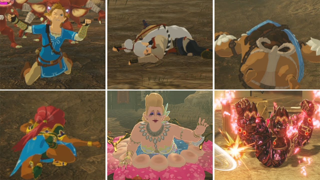 ゼルダ無双厄災の黙示録【Switch】 全キャラゲームオーバー集まとめ ニンテンドースイッチ