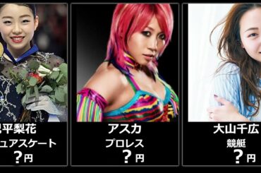 男女プロスポーツ選手年収TOP10比較【年収比較】