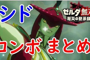 【ゼルダ無双】ゼルダ無双厄災の黙示録　シドのコンボ技まとめ