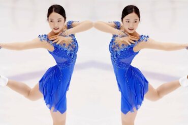 本田真凜.　笑顔を貫き合計１６２・５７点　「今できる時点で出せるものは出せた」