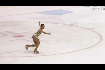 川畑知愛　Tomoe Kawabata 東日本選手権　FS (音なし)