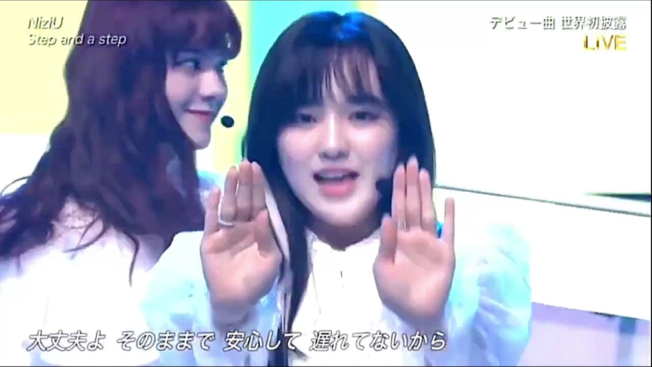 [Best Artist] Niziu [Step and a Step]  Live TV ベストアーティスト2020