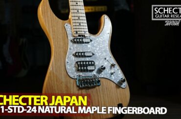 Schecter Japan BH1-STD-24 Natural Maple Fingerboard Made in Japan