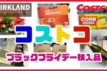 【コストコ購入品】2020年 ブラックフライデー特別編 |クリスマスプランター、ミニクロドット、レッドグレープフルーツ シラップづけ、ACER CB 311など