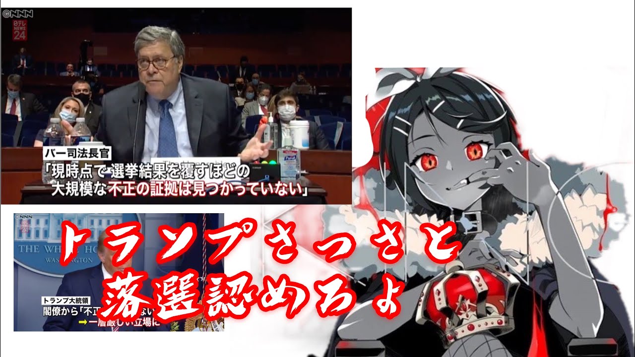 【トランプさっさと落選認めろよ】アメリカ大統領選挙について