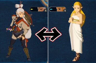 ゼルダ無双厄災の黙示録【Switch】 全キャラクターセレクト,選択声,掛け合い集まとめ ニンテンドースイッチ