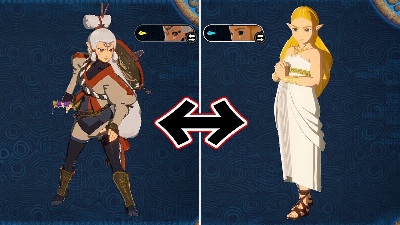 ゼルダ無双厄災の黙示録【Switch】 全キャラクターセレクト,選択声,掛け合い集まとめ ニンテンドースイッチ